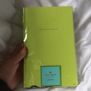 Kate spade “moments of genius” notebook